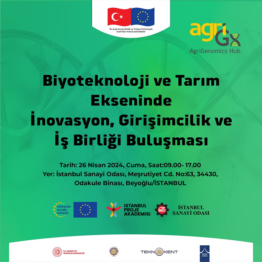 Biyoteknoloji ve Tarım Ekseninde İnovasyon, Girişimcilik ve İş Birliği Buluşması
